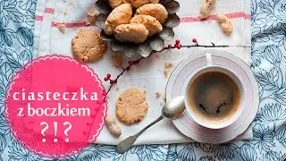 Ciasteczka z boczkiem i masłem orzechowym