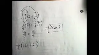 Distributive Property with Fractions