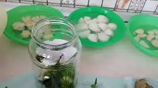 Ассорти из того,что есть в огороде,с очень вкусным маринадом👍
