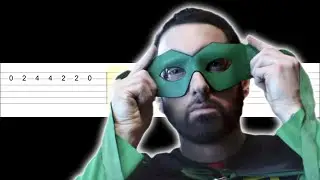 Eminem - Houdini (Easy Guitar Tabs Tutorial)