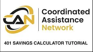 401k Savings Calculator Tutorial