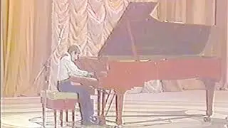 Николай Луганский. Этюд-картина С. Рахманинова es-moll ор. 33 № 6. Останкино.10 января 1985 года