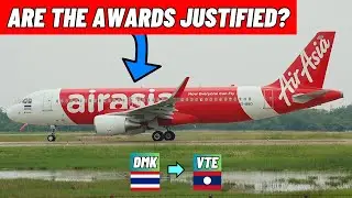 Is AIR ASIA Really the World's Best Low-Cost Airline? ✈️ DMK - VTE (Review & Trip Report)