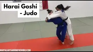 Judo - Harai Goshi (Sweeping Hip Throw)