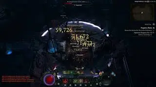 Diablo IV Blood Lance Necro Gameplay (T15 Nightmare Dungeon)