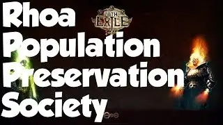 Rhoa Population Preservation Society Message. (Path of Eggzile).