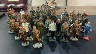 Обзор редких солдатиков. Персонифицированные фигурки / rare political toy soldiers