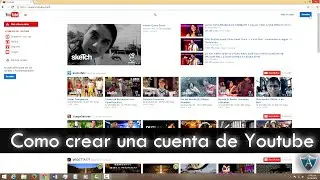como crear una cuenta de youtube 2016