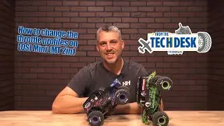 How to change the throttle profiles on LOSI Mini LMT 2in1