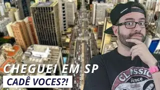 Cheguei no Brasil!