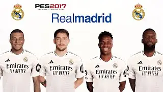 PES 2017 REAL MADRID FACEPACK 24/2025