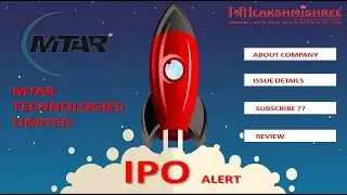 MTAR IPO | MTAR Technologies IPO review | Upcoming IPO 2021 | Lakshmishree Group
