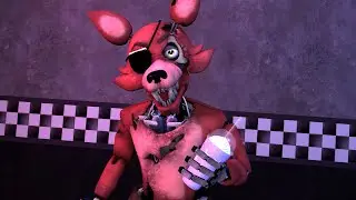 Foxy tries the Grimace Shake