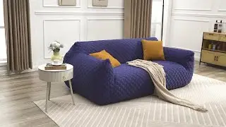 HL0134 - Installation Guide - Tribesigns Loveseat Sofa with 2 Pillows #interiordesign #homedecor