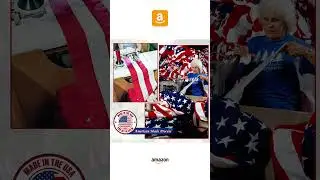 Flag 10x15 Feet Outdoor - 100% Made in the USA - The Star Deluxe Embroidered | #shorts #gadgets