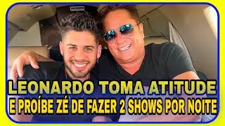 Após morte de Marília Mendonça, Leonardo toma atitude e proíbe Zé Felipe de fazer 2 shows por noites