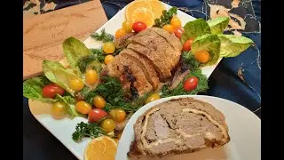 Duck roulade - an old family recipe. A festive appetizer that has no equal!/Entenrolle