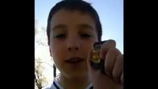Eating a extreme sour lemon Toxic waste candy.