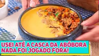 Fiz 4 RECEITAS INCRÍVEIS com 1 ABÓBORA INTEIRA | Usando DA SEMENTE AO TALO | Receitas de Minuto 772
