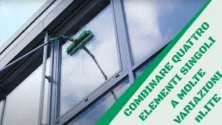 Sistema angolare nLITE | Combinare quattro elementi singoli a molte variazioni