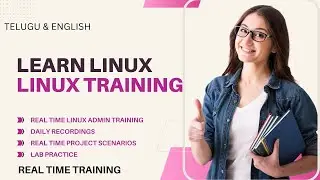 Linux in Telugu | File Management  by Corporate Trainer kk