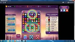 Bejeweled Blitz (Facebook ) : Rainbow Bloom - 7.297.600 points with x9