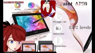 XyzRedHood// Reviewing GAOMON-PD1200 // [Voice Reveal]// TABLET REVIEW //