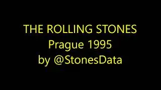 ROLLING STONES Prague Czech Republic 1995 TV report
