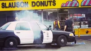 Hotboxing A Police Car Prank