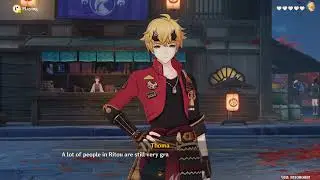 Touma Hangout | genshin impact | story quest