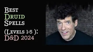 Best Druid Spells (Levels 1-5): D&D 2024