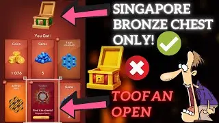 Singapore Bronze Chest 😱 Toofan 😍