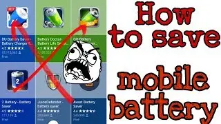 How to save mobile battery | Tips to save mobile battary | 😎😎 | HD | Android Boy Suva