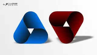 Logo Designing | 3D Logo Design | Swirl Logo Design in Coreldraw | Coreldraw Design Tutorials Free |