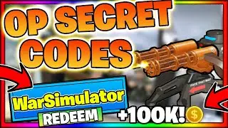WAR SIMULATOR CODES *SECRET*! ALL NEW OP SECRET ROBLOX WAR SIMULATOR UPDATE CODES!