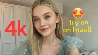 4K Micro Bikini Try-On Haul Transparent | Transparent Lingerie & See-through StylesWith Me 2026