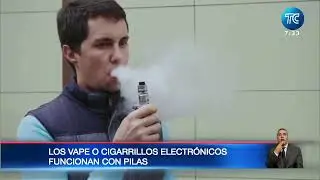 Los vape o cigarrillos electrónicos pueden causar daños semejantes que al cigarrillo común