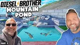 A DIESEL BROTHER POND and COLD PLUNGE - Part 2