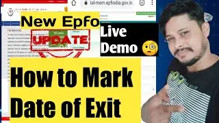 How to Mark Date of Exit LIVE Demo..🧐