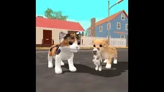 Let's play по cat sim online #1. Листвичка знакомится с миром)))
