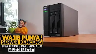 MANTUL!! Nyimpen Data Darimana Aja Sekarang Aman & Kenceng - Review NAS ASUSTOR AS6702T