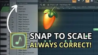 Snap To Scale in FL Studio 👉 ALWAYS in Scale! (it's so easy)