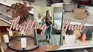 LET'S GO THRIFTING FOR HOME DECOR + BACK TO SCHOOL | Thrift Shopping + Haul
