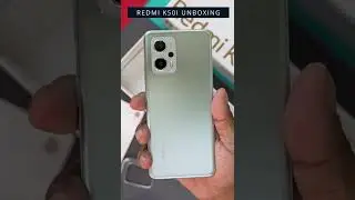 Redmi K50i Simple Unboxing #shorts