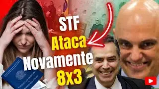 🔴 ATENÇÃO: STF ataca novamente e foi votado Emenda Constitucional 19 votação terminou 8x3
