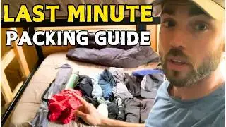 How I packed last minute in Puerto Natales, Chile! (Torres del Paine O & W Circuit packing advice!)
