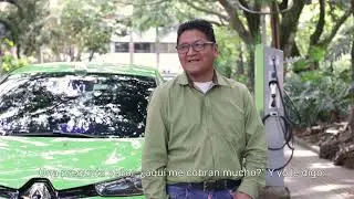 Taxis eléctricos, dejando un legado verde para Medellín