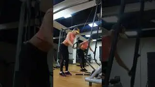 Работа на широчайшую по одной руке