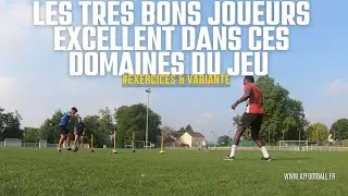 Les très bons joueurs excellent dans ces domaines du jeu