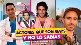 ACTORES COLOMBIANOS QUE SON GAYS Y NO LO SABIAS.
